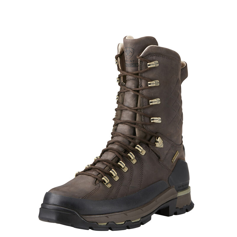 Ariat Catalyst Vx Defiant 10 Gore-Tex 400g - Miesten TummanRuskea Vaelluskengät ( IMNJRL-910 )